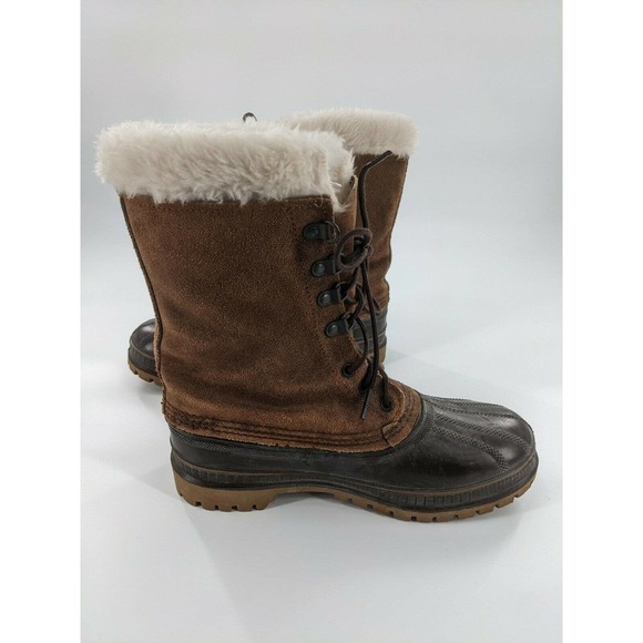Vtg Kaufman SOREL Steel Shank Buffalo Insulated Snow Boots Men\'s Size 7 main image 8